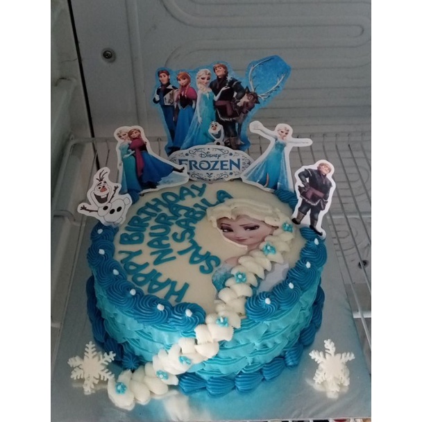 

Kue Ulang Tahun Frozen (Blackforest)