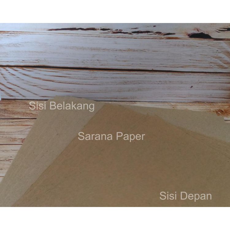 

Craft Paper / Kertas Kraft / Kertas Samson 125gsm (90x120)