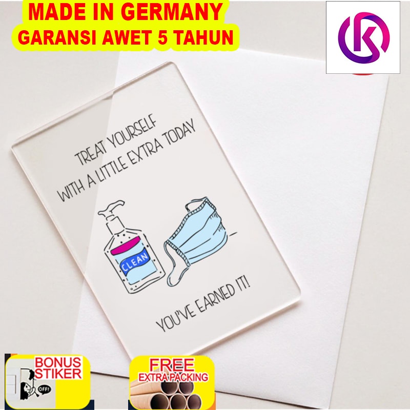 

Terlaris Acrylic Quarantine Birthday Card Funny | Kartu Ucapan Akrilik Lucu