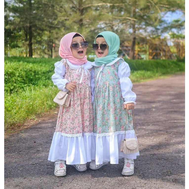 Murah GAMIS ANAK ZHAVIRA REMPEL Elegan