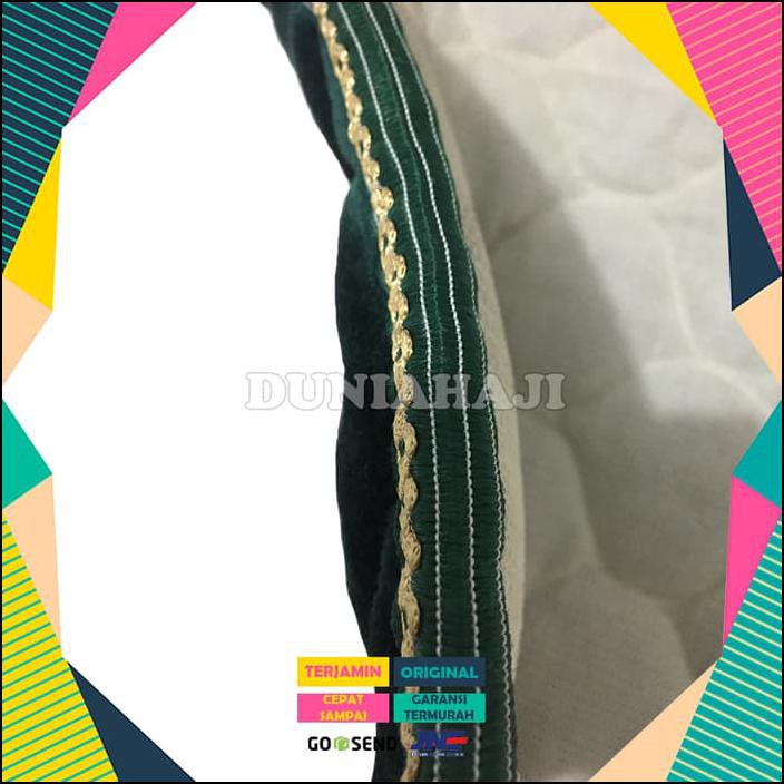 Sajadah Busa Anti Slip / Sajadah Anti Licin Tebal Afghani - Hijau Tua