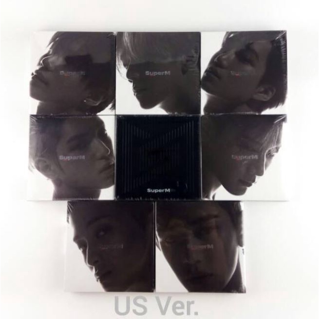 [Pelunasan PO] SuperM 1st Mini Album - SuperM (US Ver.)