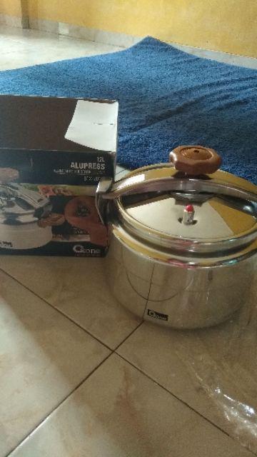 Panci Presto Oxone Alupress Panci Presto 12 Liter Ox 2012 - Silver