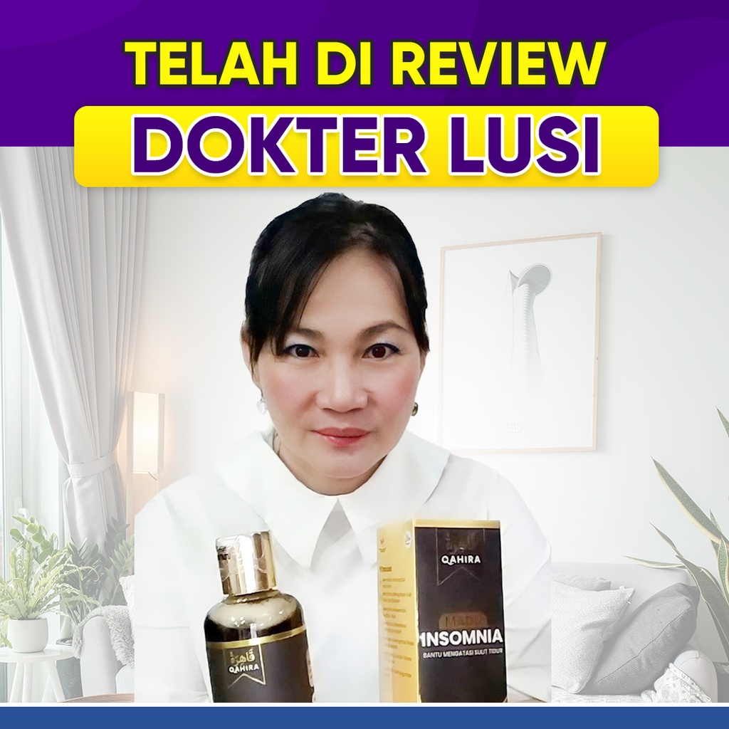 Madu Insomnia Qahira Madu Membantu Tidur Tenang Madu Susah Tidur Obat Tidur Herbal Original