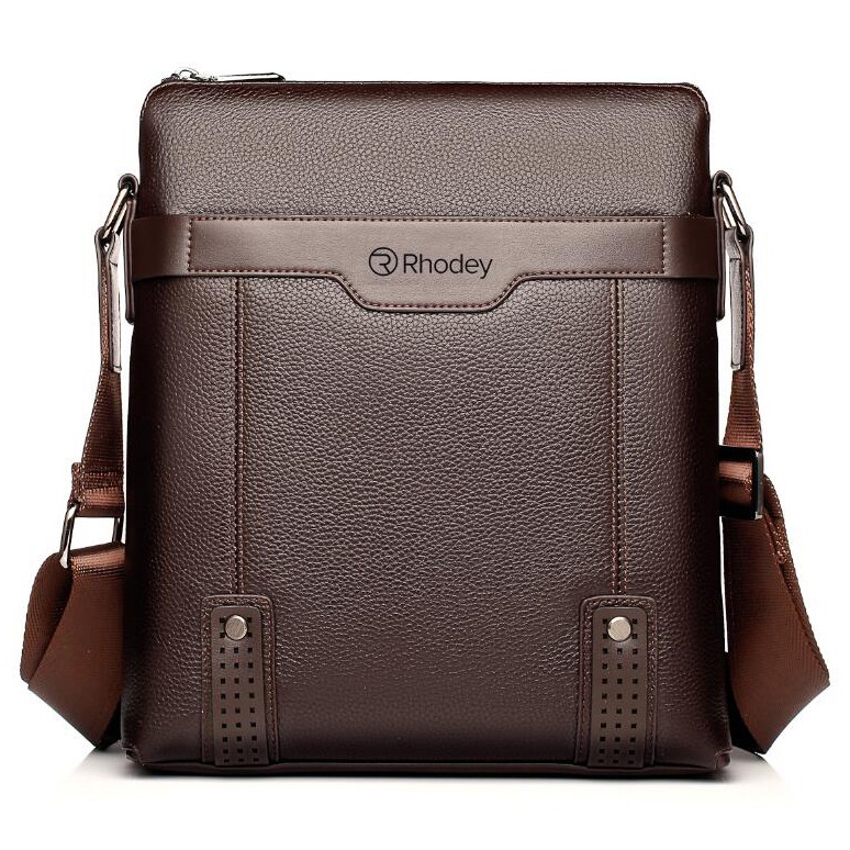 Rhodey Tas Selempang Pria Bahan PU Leather - 18067