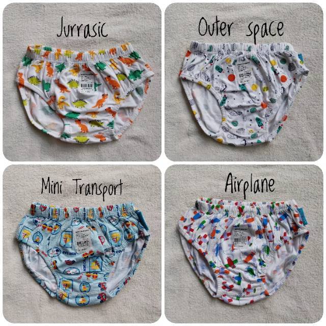 CD Libby Velvet Kidz too katun anak / Kids Underwear