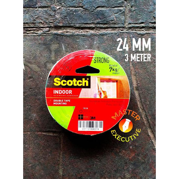 

Buruan Beli] 3M Scotch Double Tape Mounting 24 Mm X 3 Meter / Double Foam 1 Inch