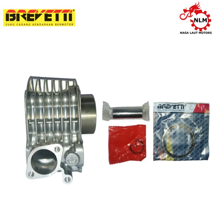 Brevetti Silinder Blok Seher dan Piston Kit Beat Pop Esp K44