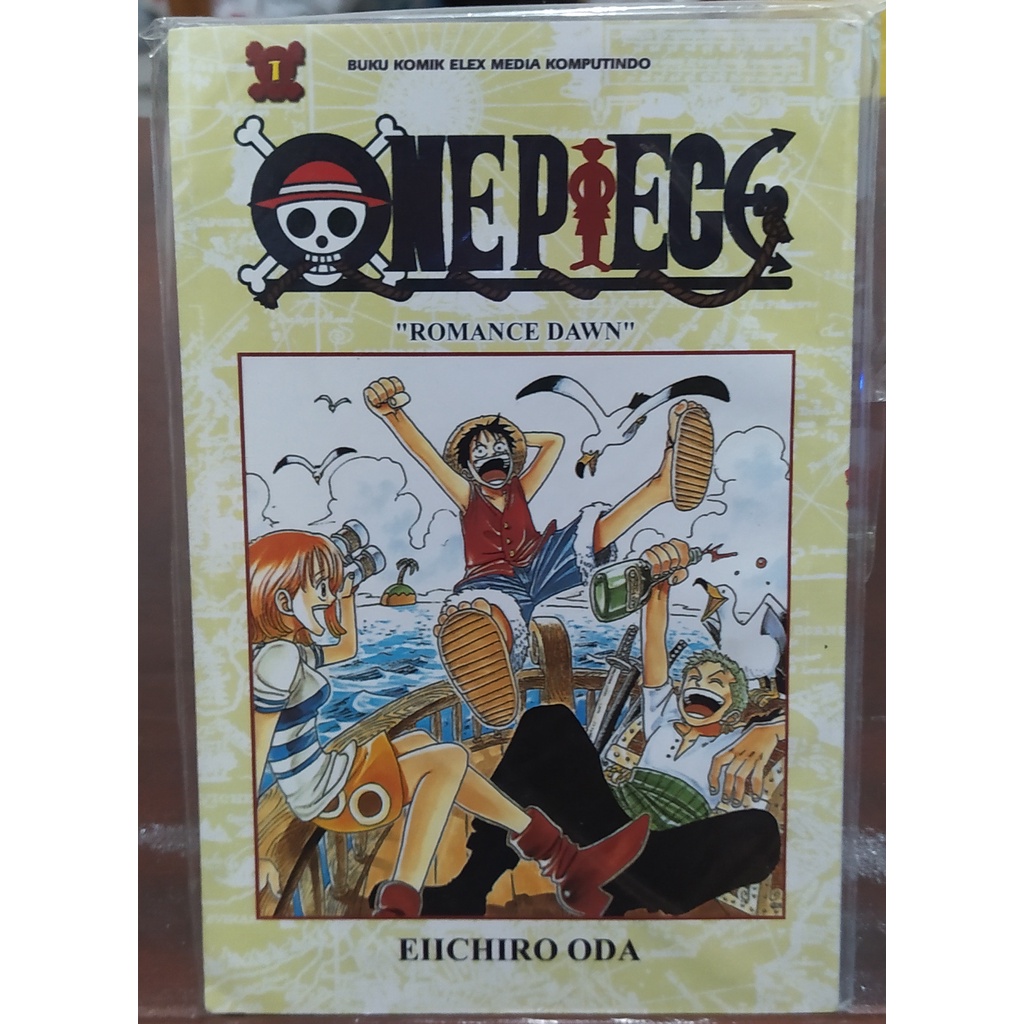 Komik seri : One Piece 01 by Oda,Eichiro (Bekas)