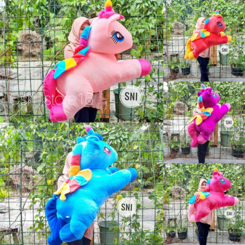 Boneka Unicorn SPJ Yelvo SNI Termurah / Promo Toko Boneka Jumbo