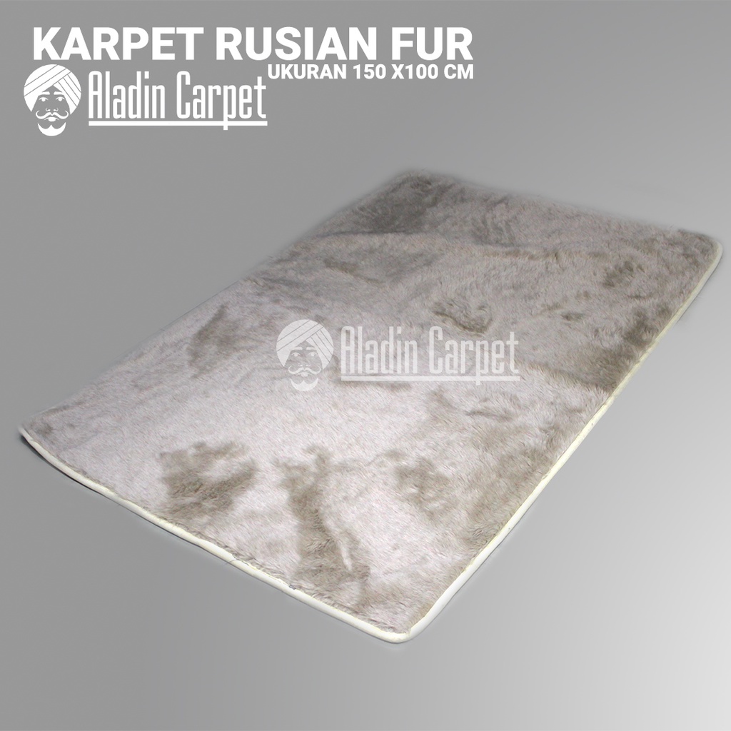 Karpet Bulu Rasfur Korea Premium ukuran 100x150 cm