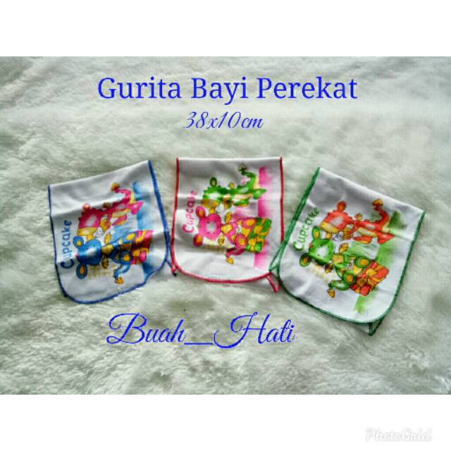 ISI 12 GURITA BAYI PEREKAT 1lusin