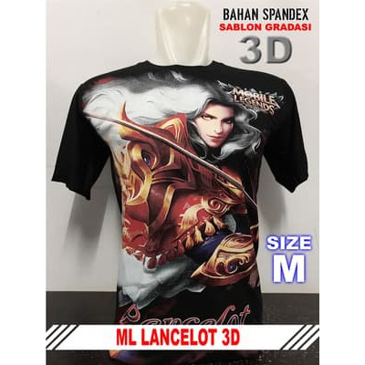 kaos 3d game online - ml lancelot - kaos pria mobile legend