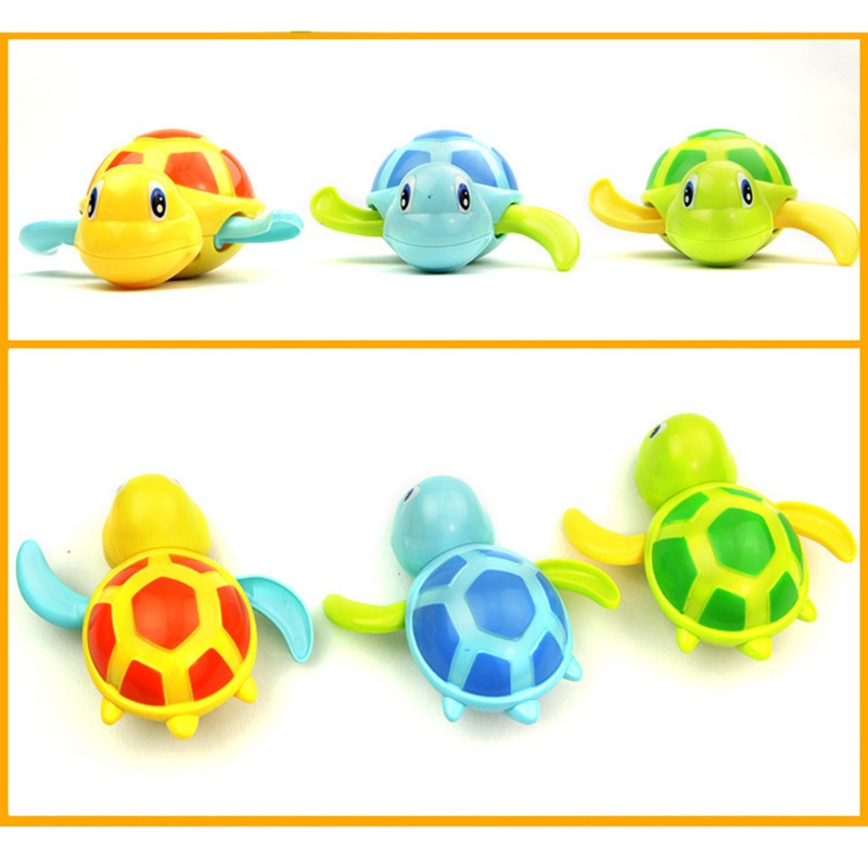 Mary Bath for Turtle Hippo Fish Mainan Untuk Bayi Mandi Menghilangkan Boredom Fun Toy Hadiah Kamar Mandi Kolam Renang Mandi Untuk Perlengkapan Waktu