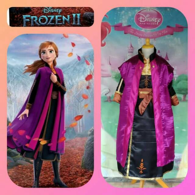 Princess ANNA FROZEN 2/Cosplay Anna Frozen Disney