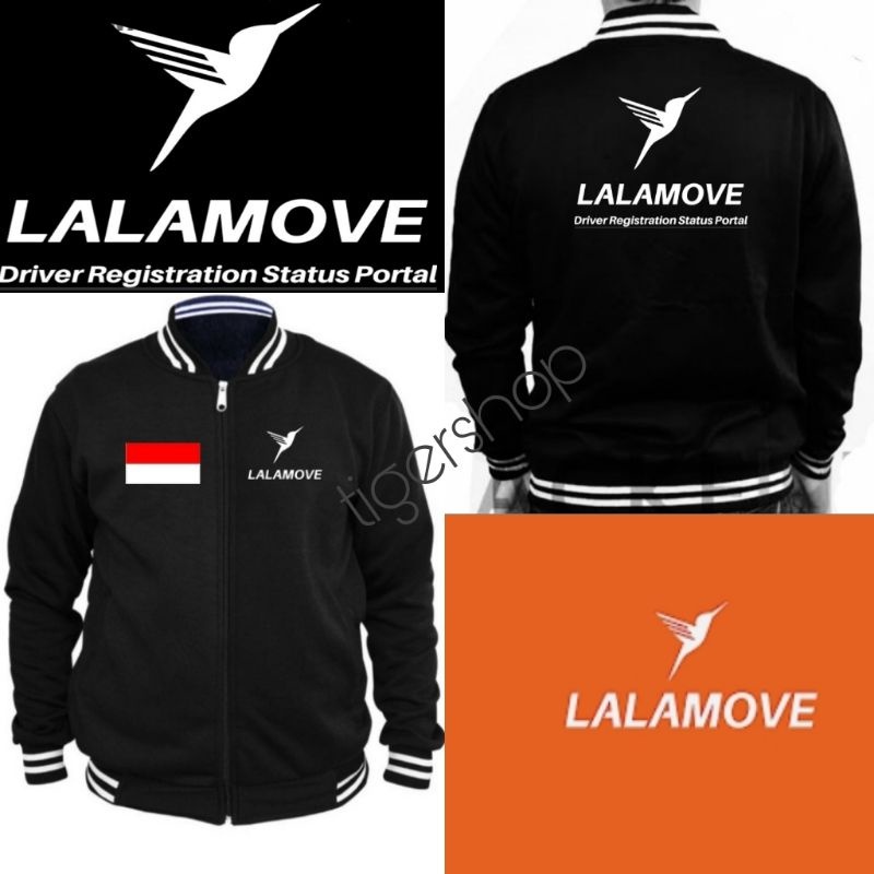 jaket basball varsity ziper lalamove /jaket lalamove dreiver registration status portal (lalamove) -