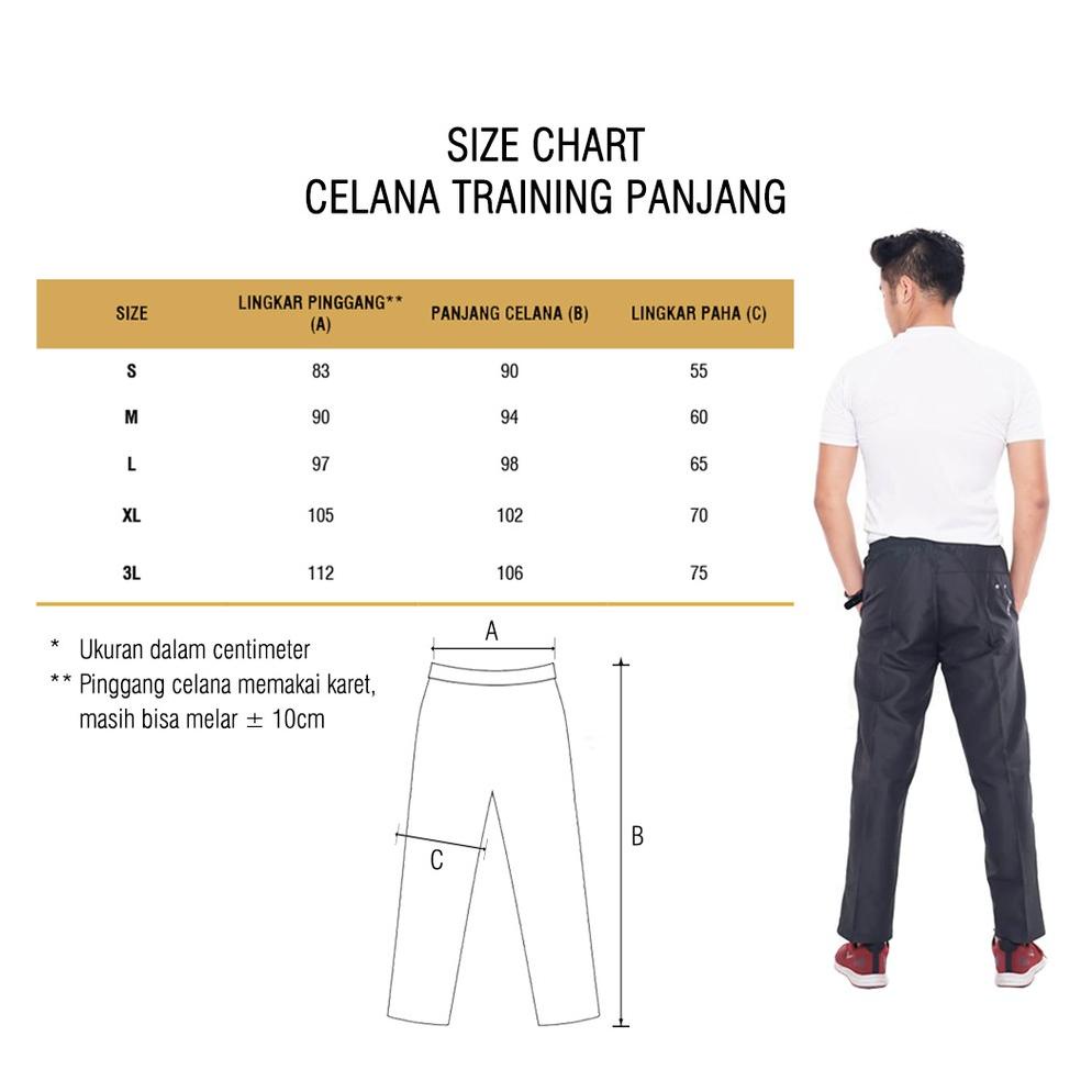 Celana Training Panjang Model Polos / Training Pria Dan Wanita