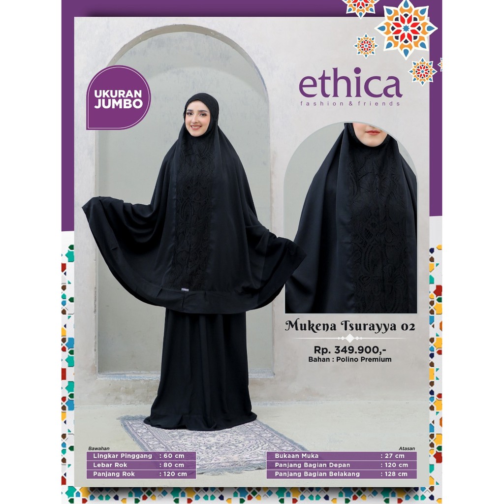 Ethica Mukena 02 HItam