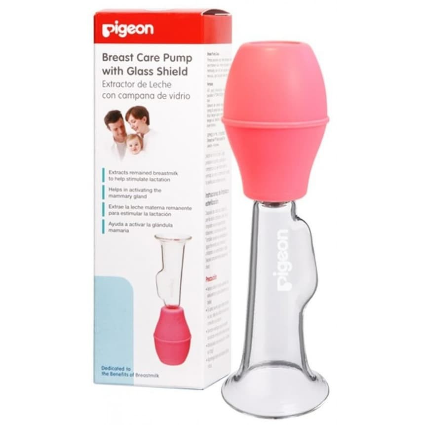 PIGEON BREAST CARE PUMP WITH GLASS SHIELD