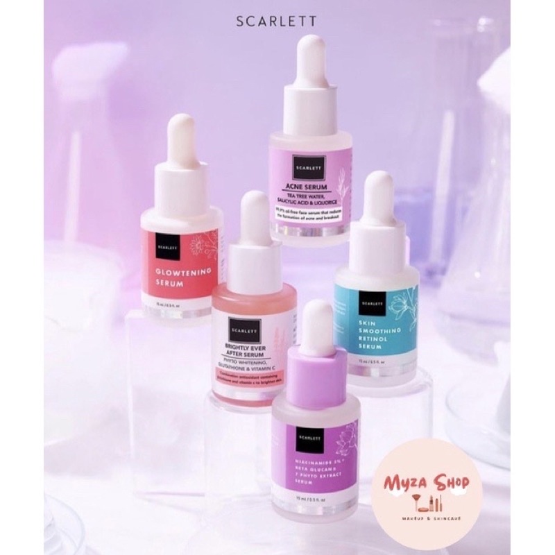SCARLETT- Scarlett Whitening - SCARLETT SERUM - SCARLETT SERUM ACNE - SCARLET SERUM GLOWING - SCARLE