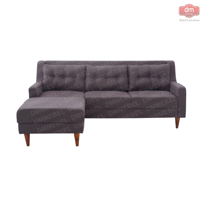 Sofa Minimalis Sofa Sudut L CENDRAWASIH - DM Mebel