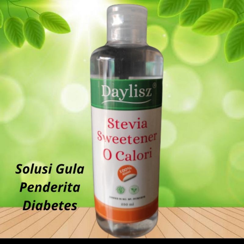 

STEVIA DAYLISZ 100% ALAMI NOL KALORI (solusi penderita diabetes)