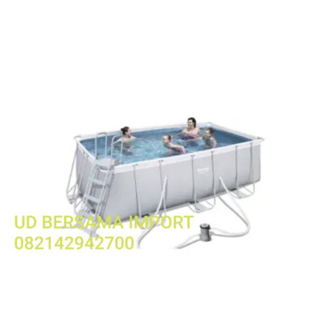 kolam renang frame bestway besar jumbo import 412x201x122cm