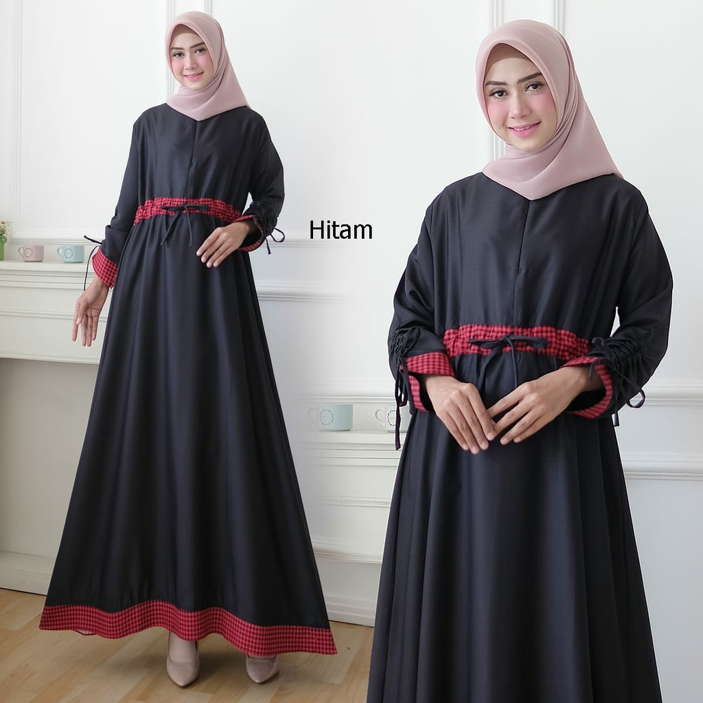 HOPYLOVY - Gamis Maxi Dress Almia