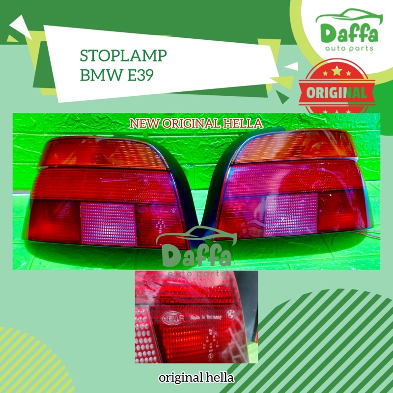 STOPLAMP STOP LAMP LAMPU BELAKANG MOBIL BMW E39 E 39 ORIGINAL HELLA