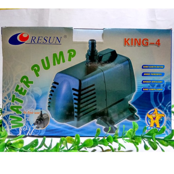 POMPA KOLAM RESUN KING 4 POMPA AIR KOLAM /WATER PUMP /POMPA HIDROPONIK POMPA RESUN KING 4
