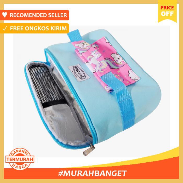 Tas Bekal - Tas Hecsac Lunch Bag Prime Sky Unicorn Merah Muda - Bekal