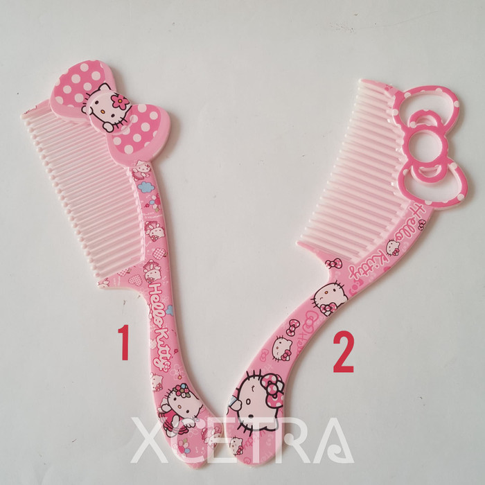 Sisir Rambut Karakter Hello Kitty - No. 1