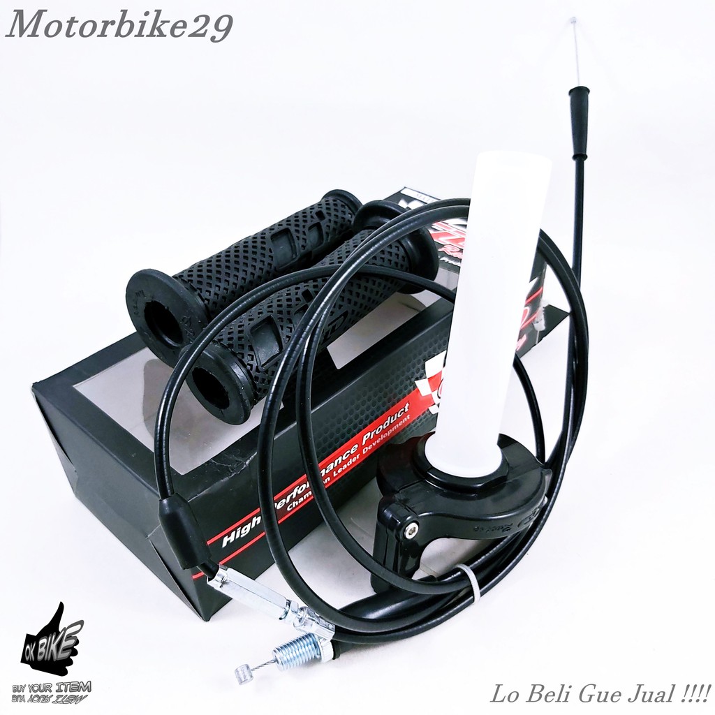 Gas Spontan Matic CLD Ori Beat Vario Scoopy Mio Dll 1 Set Kabel 2M