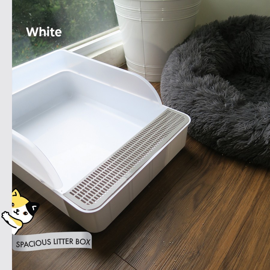 Arthacat Spacious Litter Box - Tempat Bak Toilet Pasir Kucing Besar