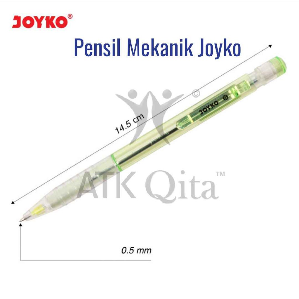 

Pensil Mekanik Joyko MP-15. Cristal. Dijual per buah. Original Murah