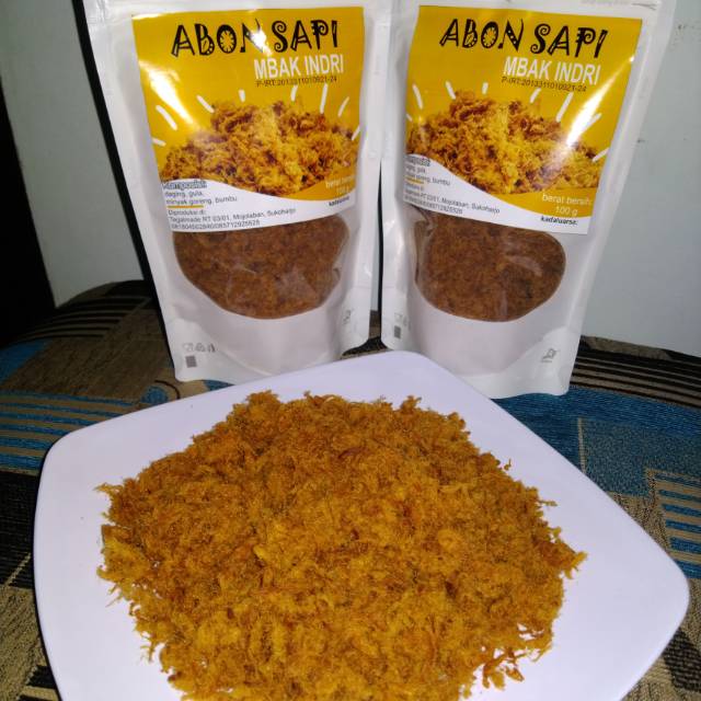 

Abon Sapi Original/Manis 100gr