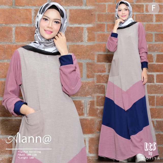 Dress alana ori by sentra K muslimah