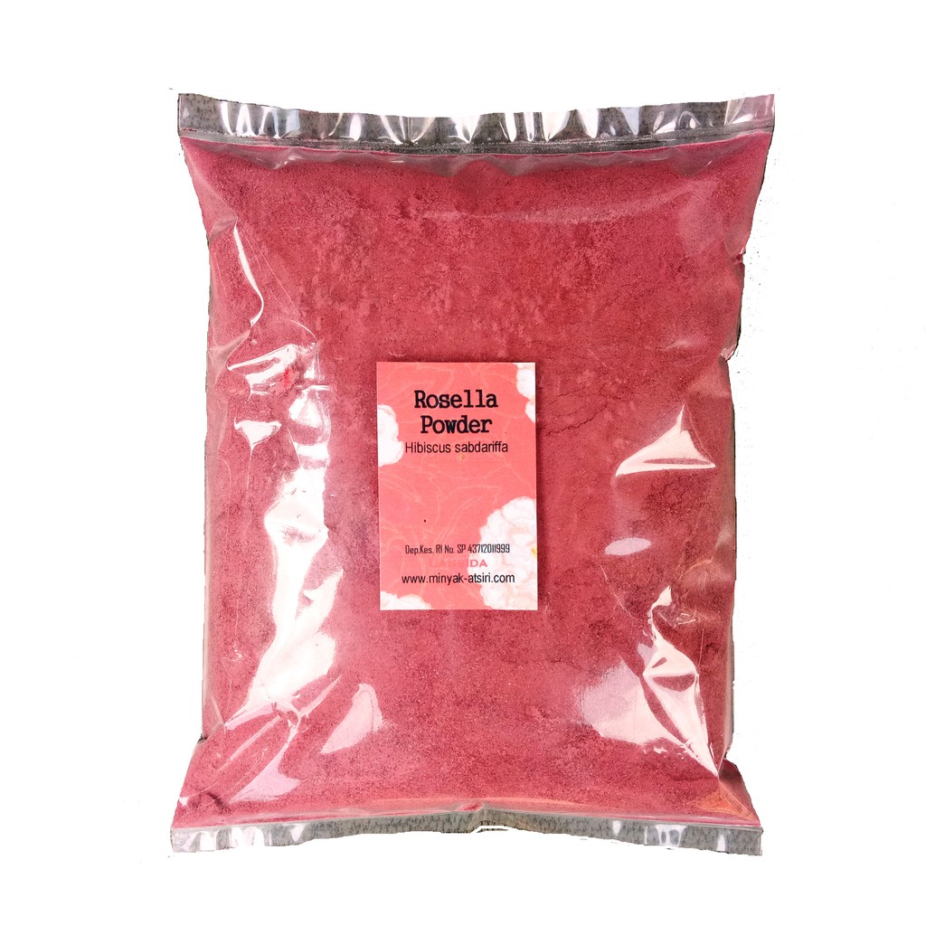 Bubuk Rosella 500 g Bunga Rosela Merah Simplisia Serbuk Hibiscus sabdariffa Powder