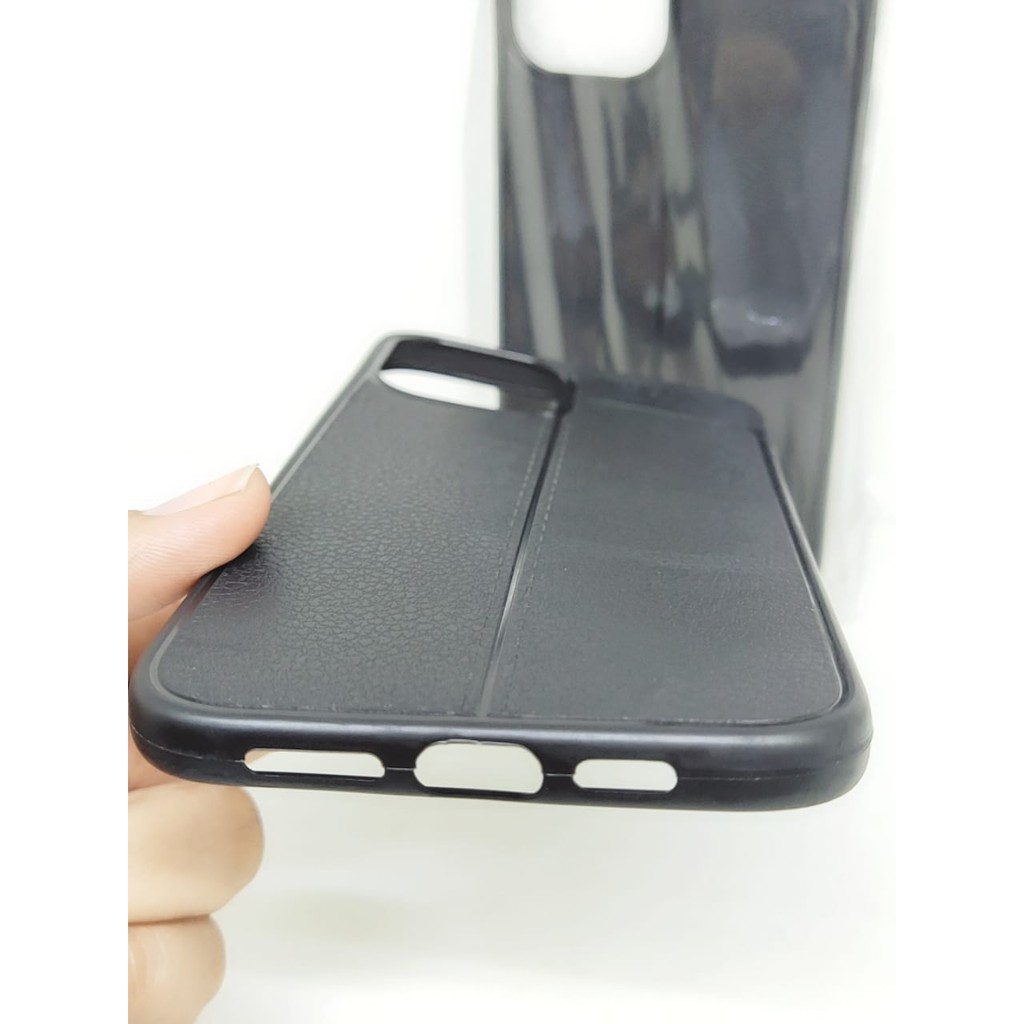 AutoFokus iPhone 12 Pro Max A2411 6.7 inchi Leather Soft Case AUTOFOCUS Motif Kulit Jeruk