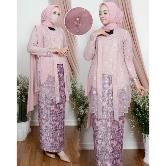 Set Kebaya Melayu / Kebaya Kutu Baru / Kebaya Salendang / Kebaya Lamaran / Kebaya Wisuda / Kebaya Modern / Kebaya Couple / Kebaya Cantik