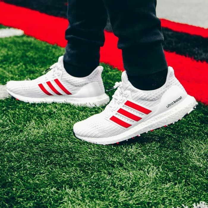 ultraboost red white