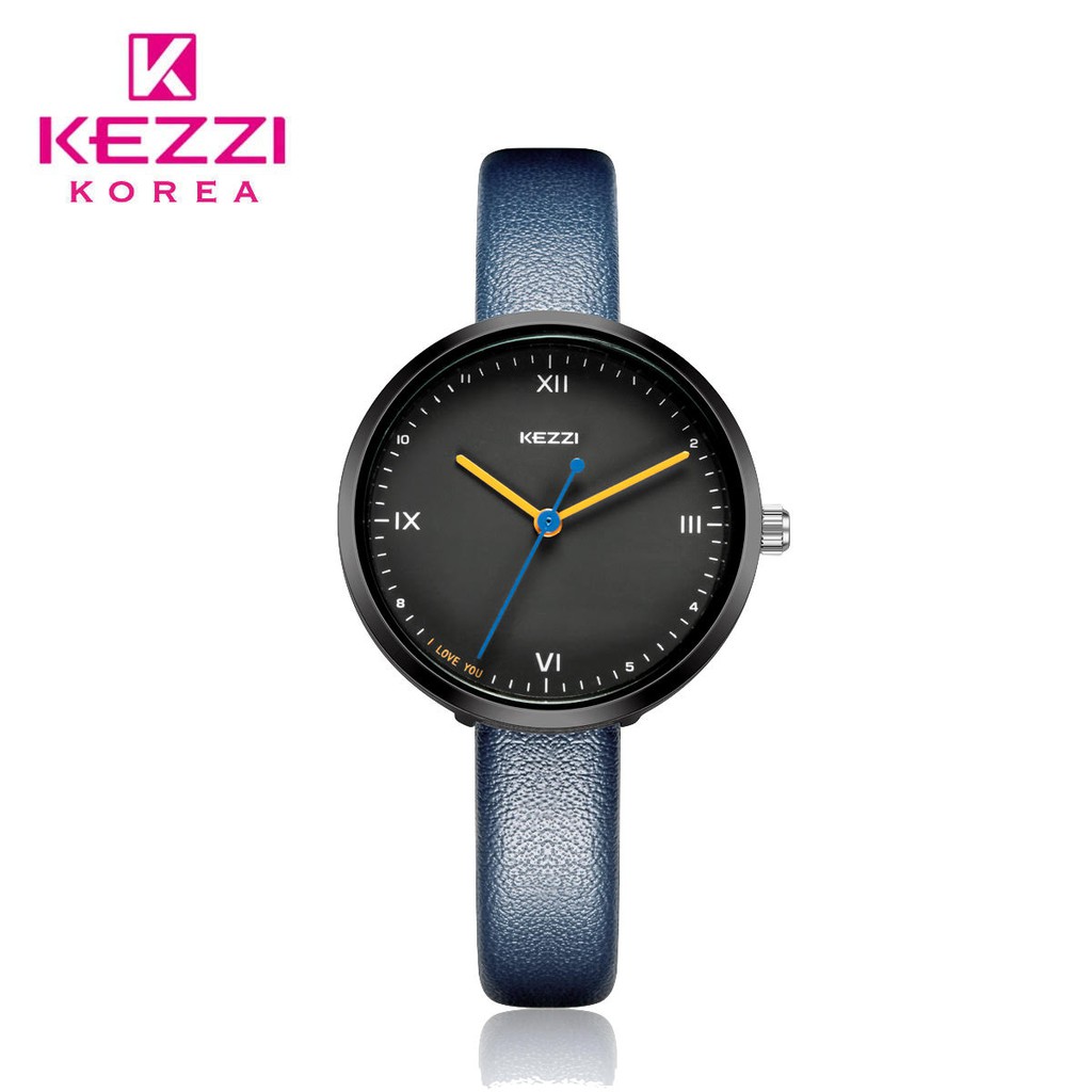 Kezzi Korea 1948 Biru - Jam Tangan Fashion Wanita - Model Analog