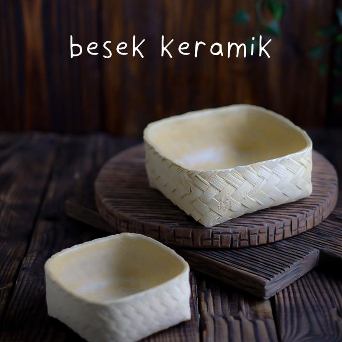 ] besek keramik kecil