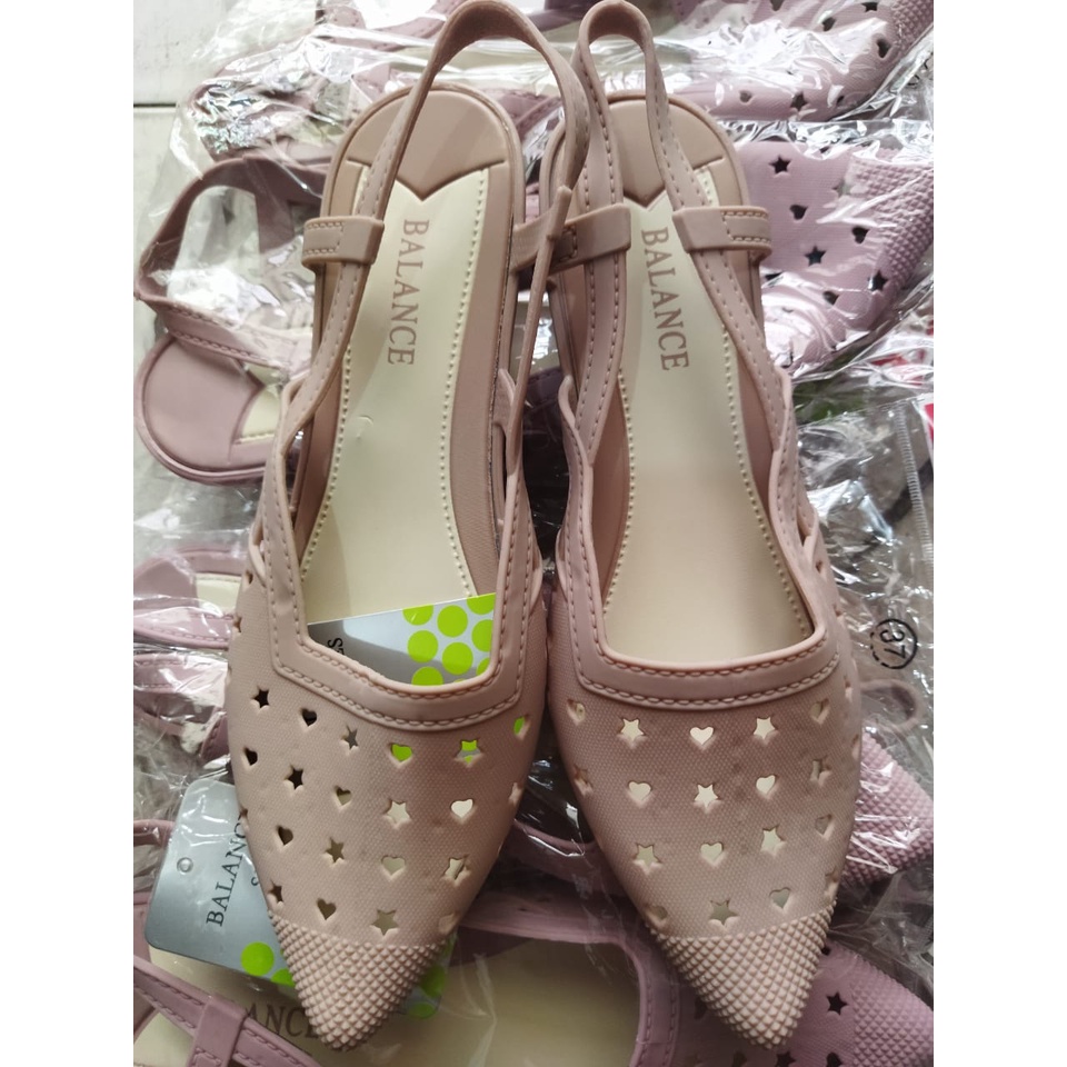 Sepatu balet Jelly balance Love Star 0226-1 (36-40) sepatu balet tali belakang wanita import terlaris