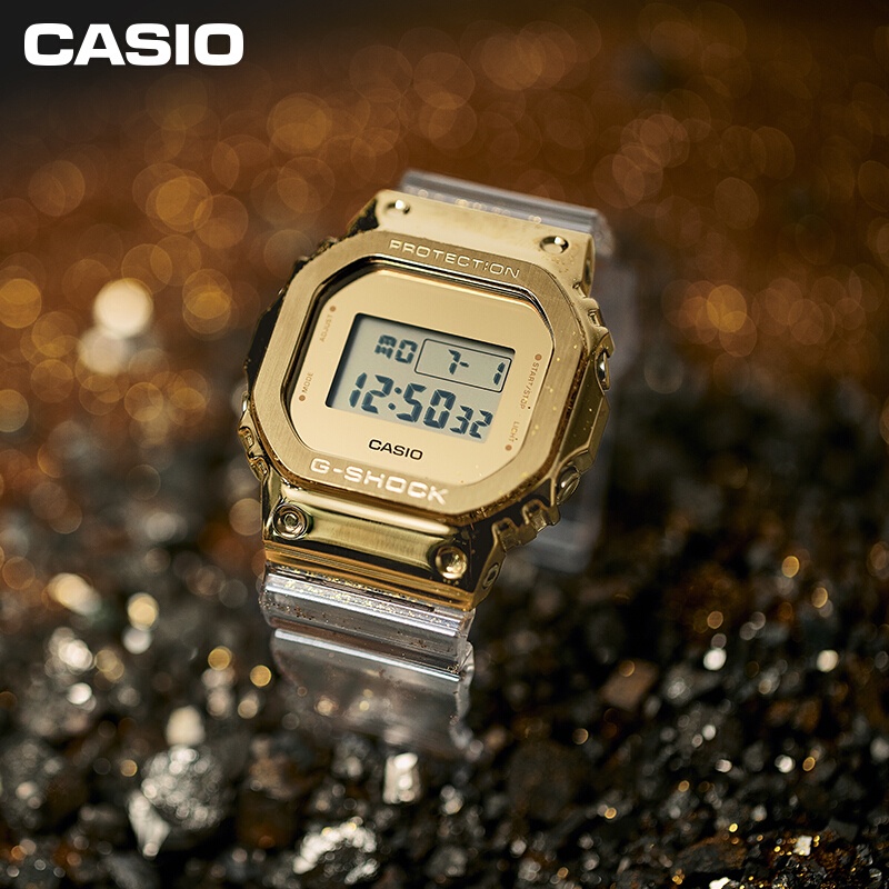 COD G-Shock Glacier Gold Series Men's Shockproof Waterproof Sports Watch GM-110SG-9APR GM-6900SG-9PR GM-5600SG-9PR