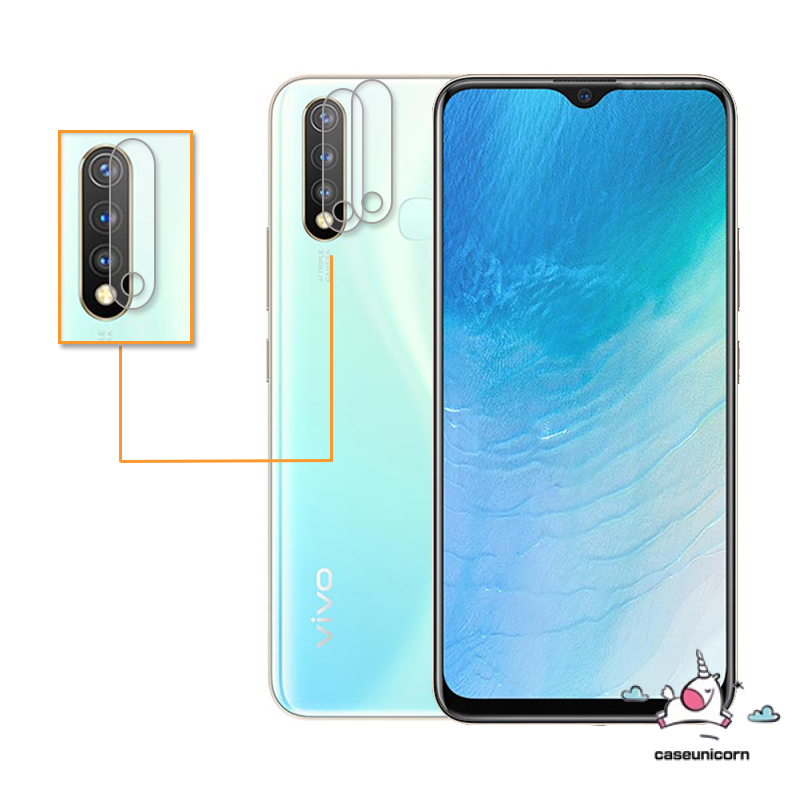 Vivo Y02 Y15s Y11 Y22 Y16 Y35 Y02s Y15A Y11 Y20 Y17 Y12i Y15 Y12 Y20s G Y11s Y21 Y33s Y21s Y51 Y31 Y51A Y53s Y01 Y91 Y91C V21 V23 V25 Y30 Y52 Lensa Kamera Tempered Glass Protector
