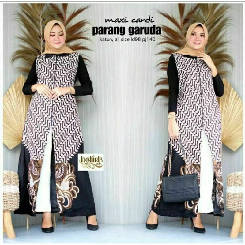 MURAH BATIK WANITA LONGCARDI SERAGAM