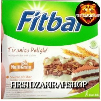 

Fitbar tiramisu delight 110gr 5bar x 22gr