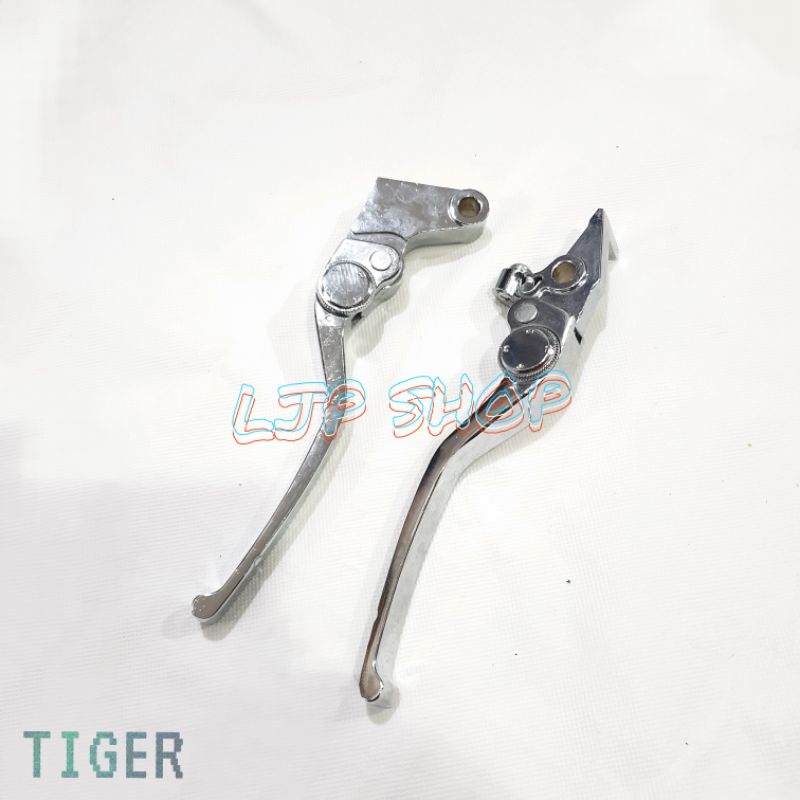 HANDLE REM CROME CHROME STELAN BULAT TIGER MEGA PRO CBR 150 R CB 150