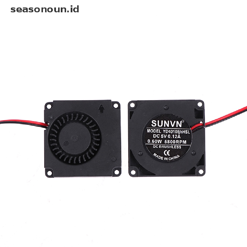 【seasonoun】 DC4010 5V 12V 24V Turbo Blower Humidifier Power Supply 3D Printer Cooling Fan .